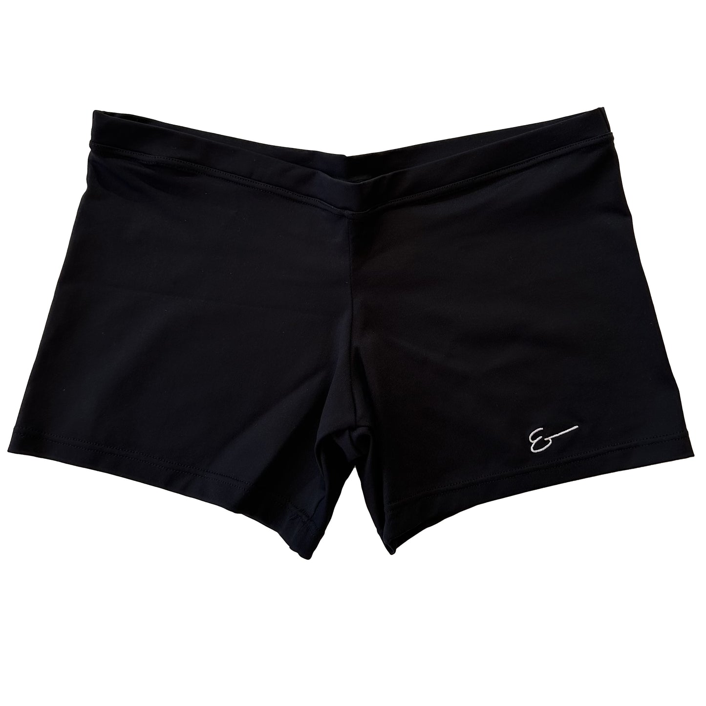 Culotte basico de lycra negra Evvi vista frontal